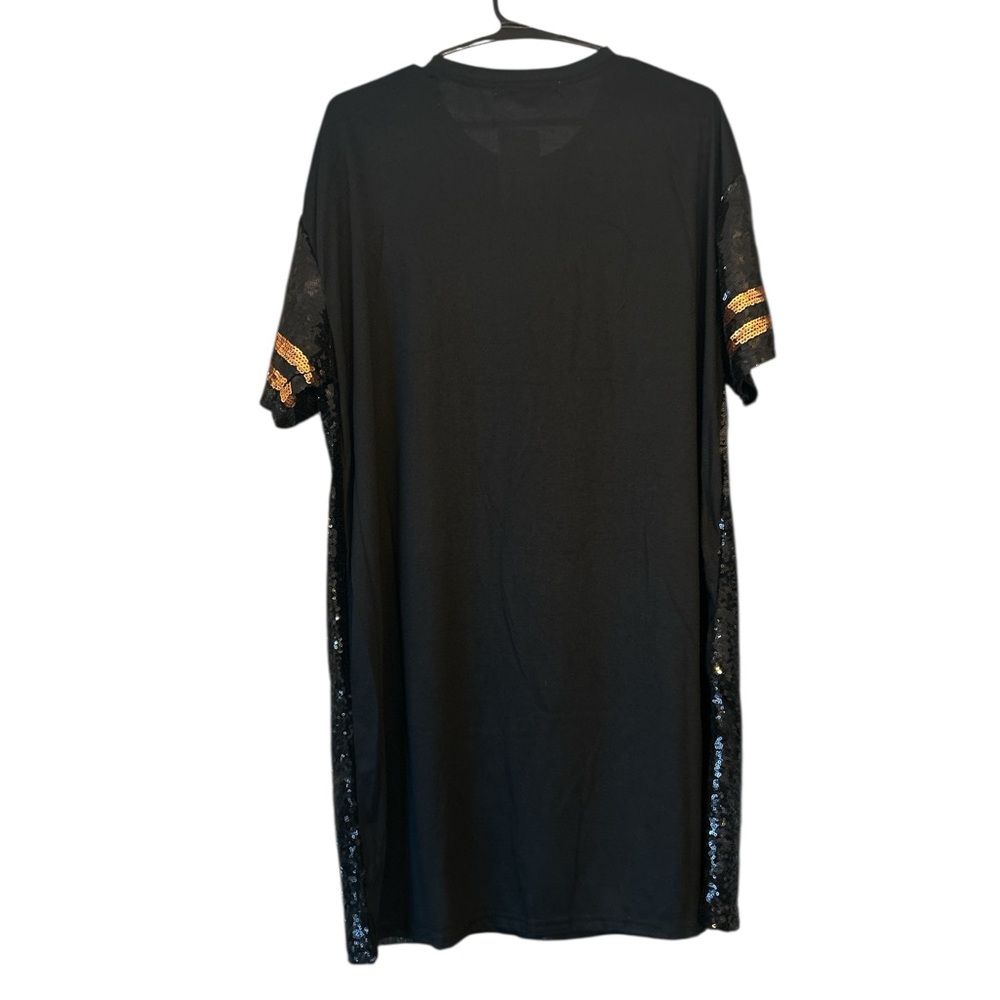 Sequin Classy Until The Game Star Football Dress. L/XL - Picture 6 of 6